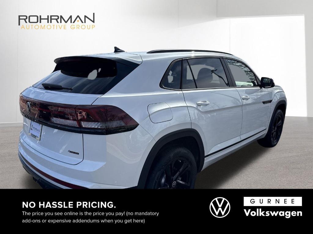new 2025 Volkswagen Atlas Cross Sport car, priced at $49,840