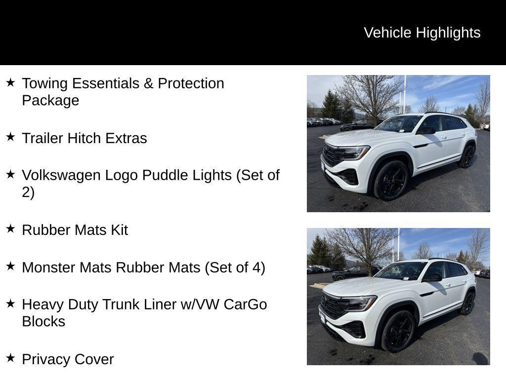new 2025 Volkswagen Atlas Cross Sport car, priced at $47,090