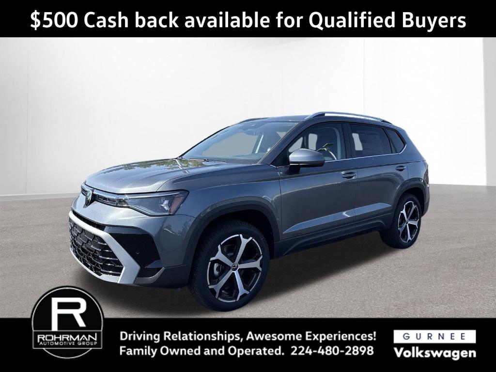 new 2025 Volkswagen Taos car, priced at $36,735