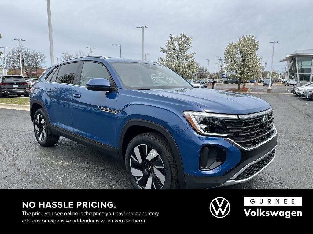 new 2025 Volkswagen Atlas Cross Sport car, priced at $43,125