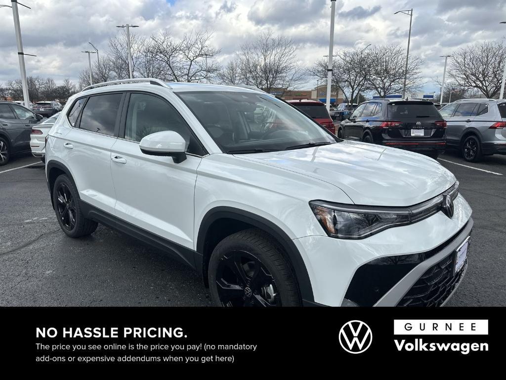 new 2025 Volkswagen Taos car, priced at $33,992