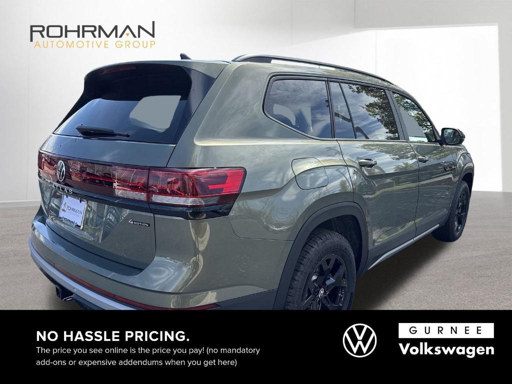 new 2025 Volkswagen Atlas car, priced at $44,577