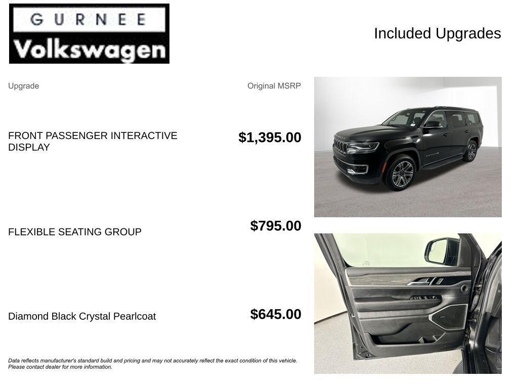 used 2022 Jeep Wagoneer car, priced at $39,301