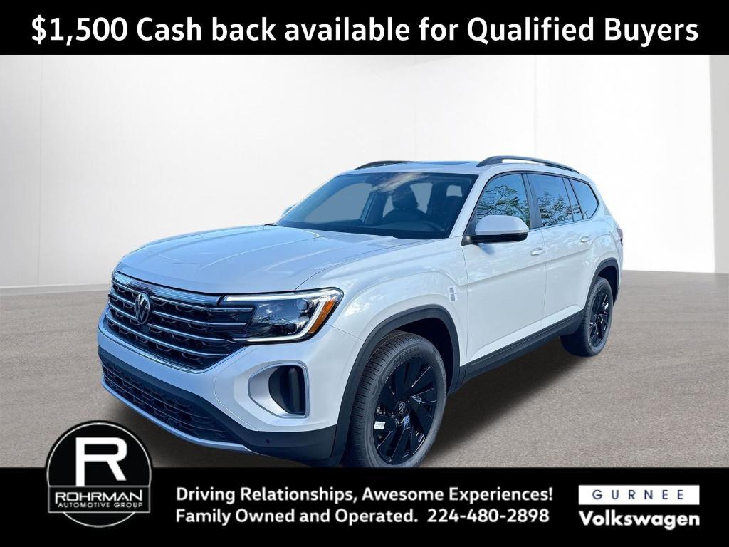 new 2026 Volkswagen Atlas car, priced at $48,174