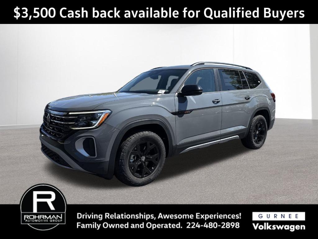 new 2025 Volkswagen Atlas car, priced at $40,542