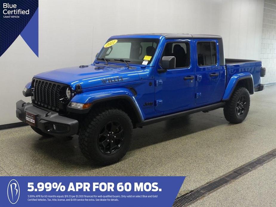 used 2021 Jeep Gladiator car, priced at $31,995