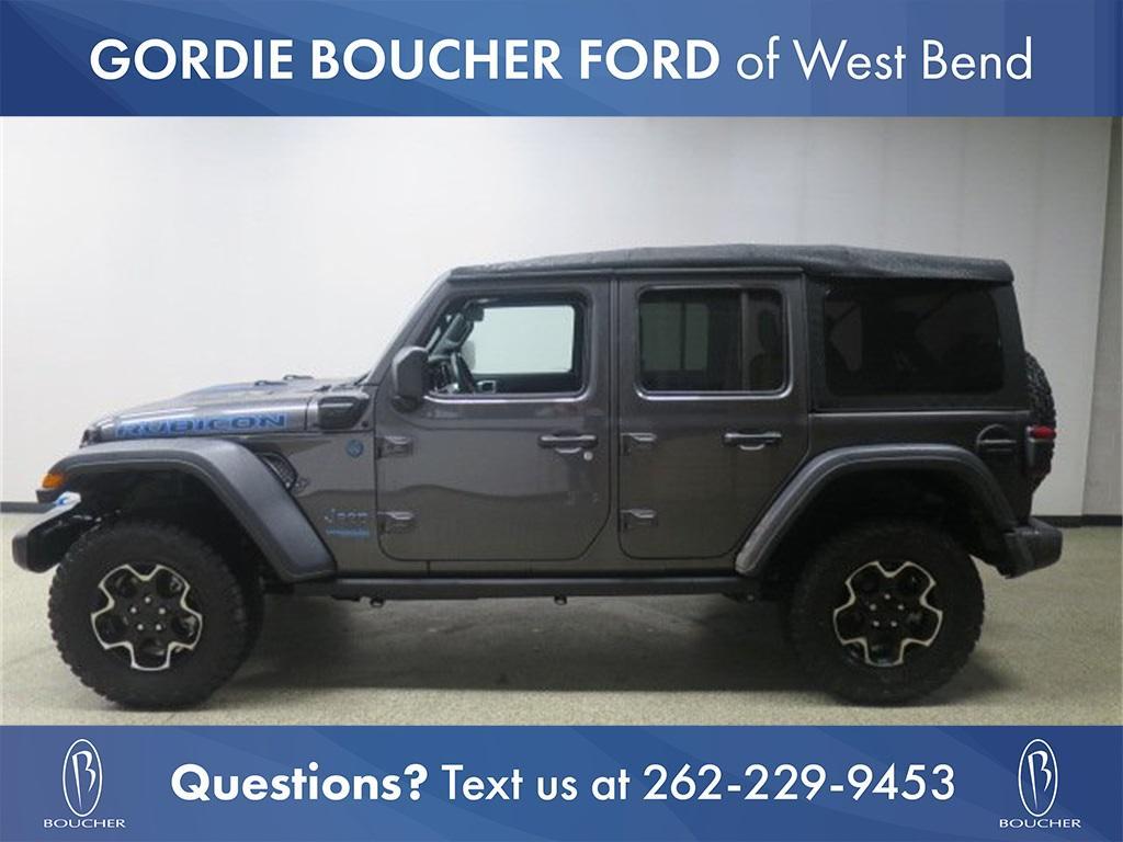 used 2022 Jeep Wrangler Unlimited 4xe car, priced at $38,995