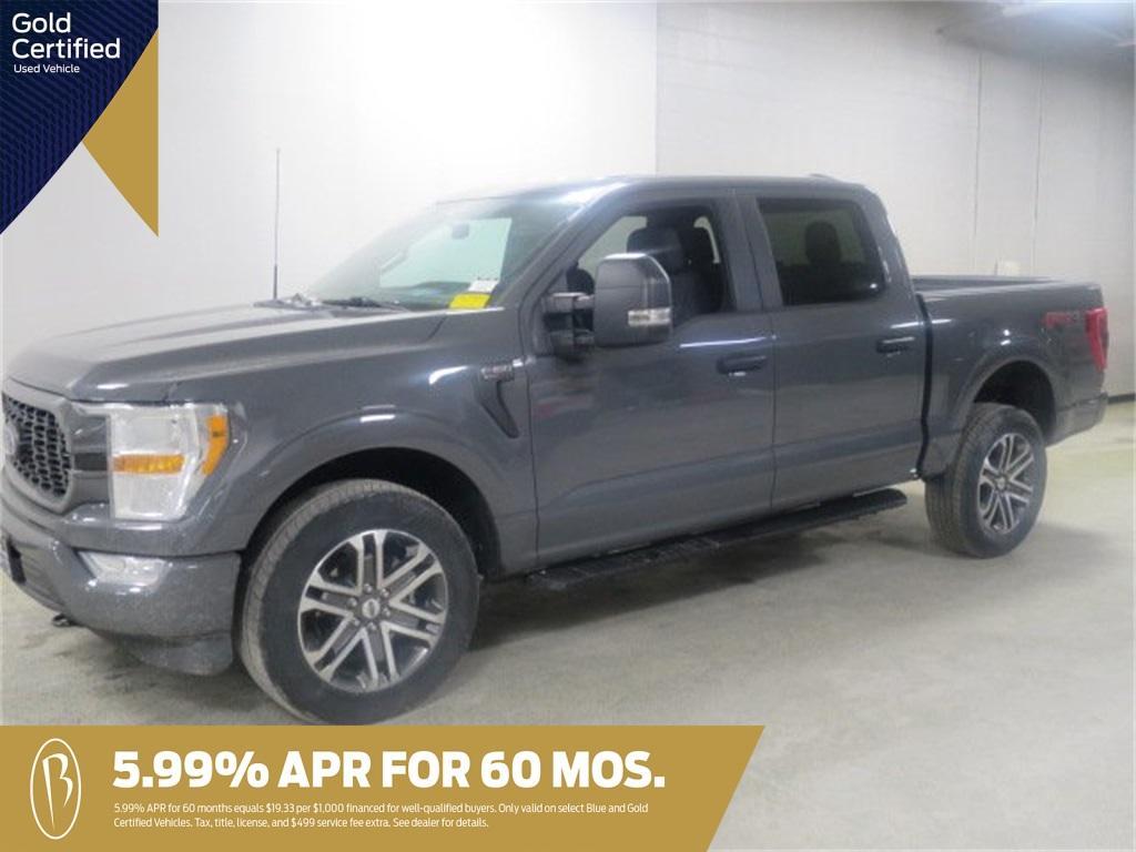 used 2021 Ford F-150 car, priced at $37,313