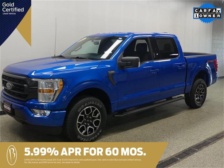 used 2021 Ford F-150 car, priced at $38,595