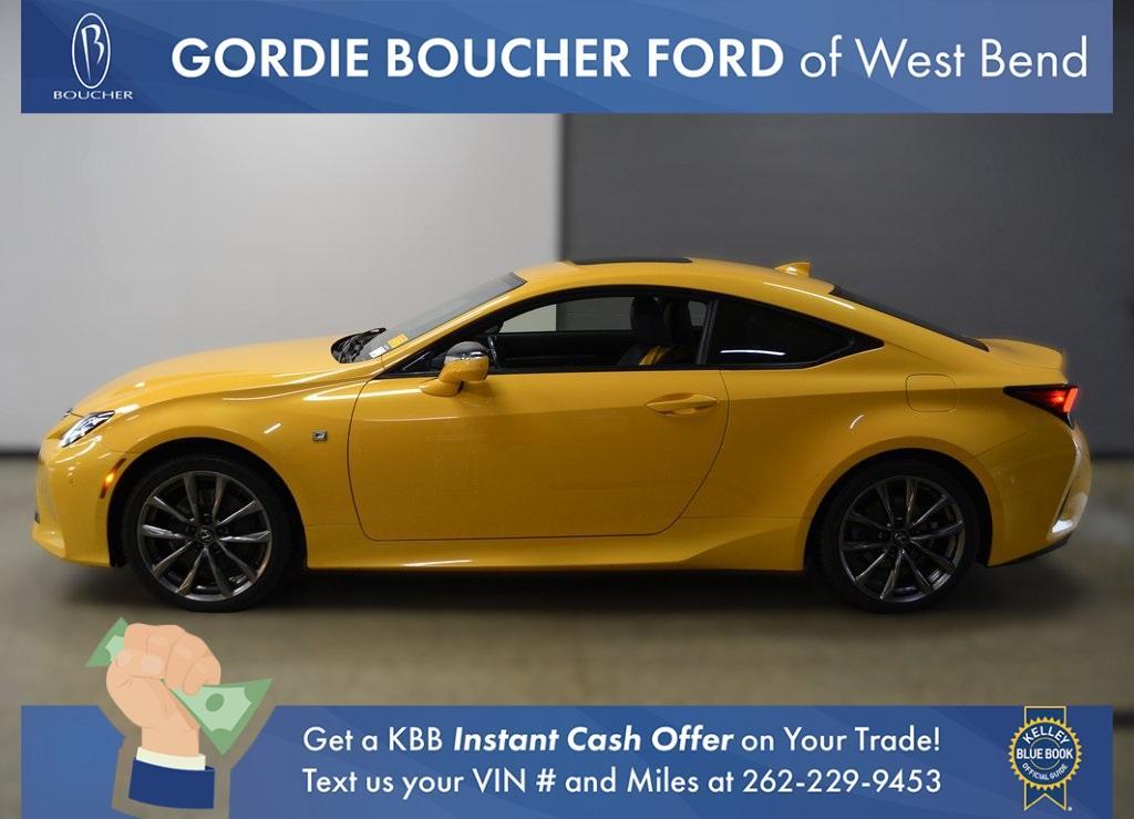 used 2019 Lexus RC 350 car, priced at $27,995