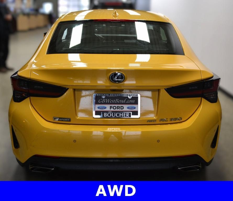 used 2019 Lexus RC 350 car, priced at $27,995