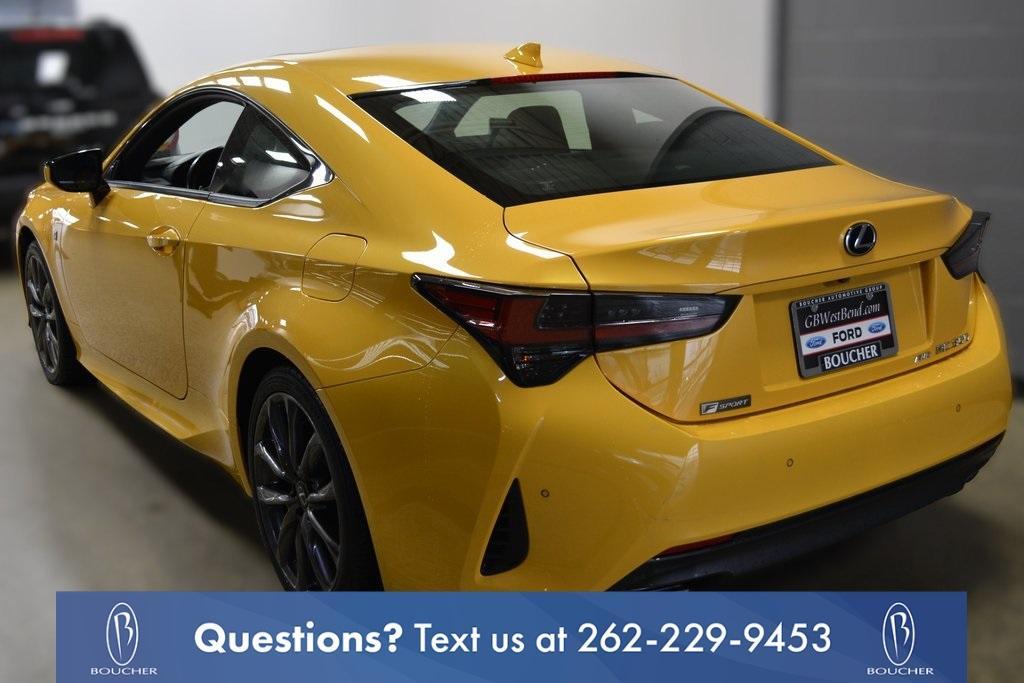 used 2019 Lexus RC 350 car, priced at $27,995