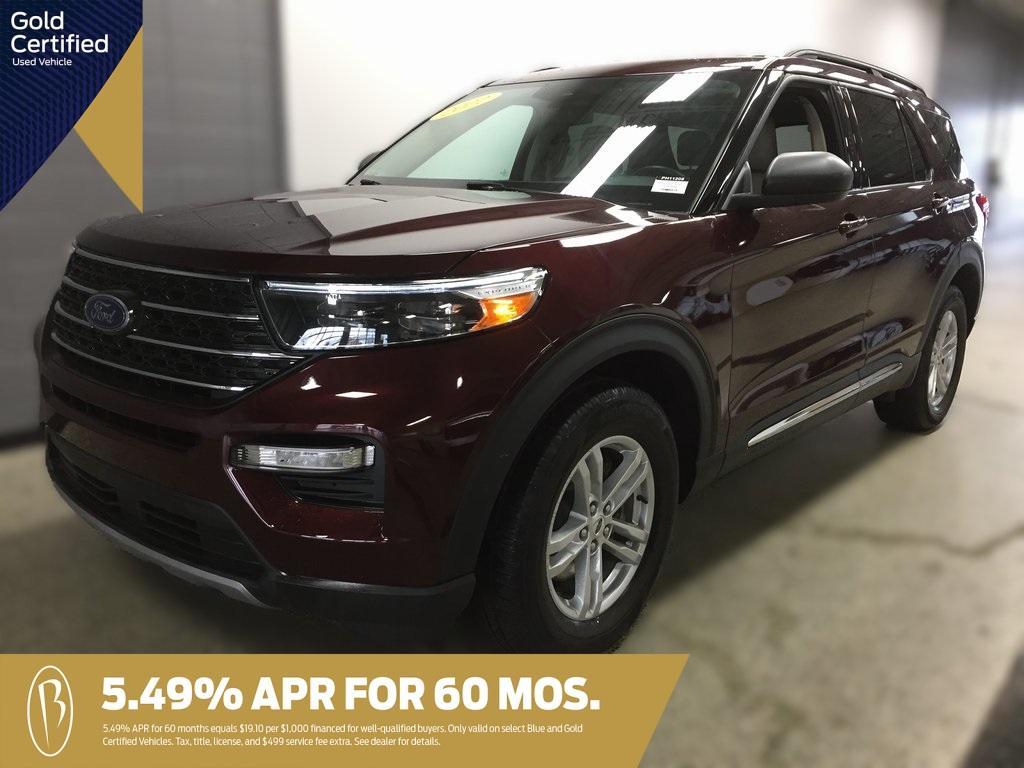 used 2022 Ford Explorer car, priced at $34,995