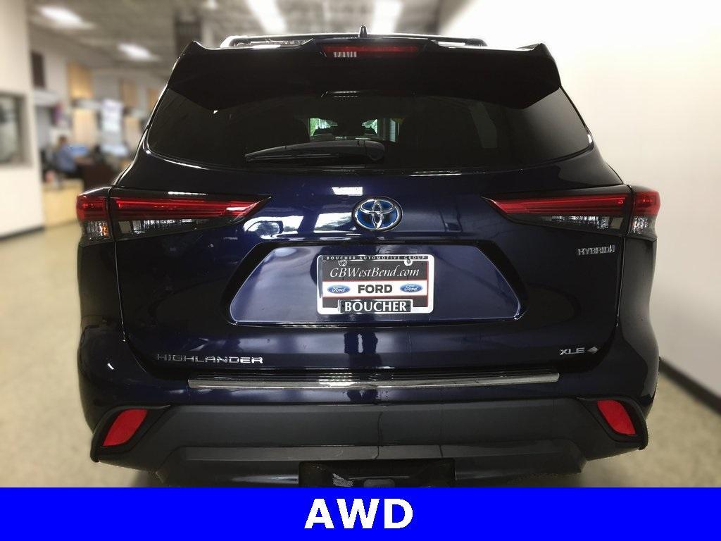 used 2022 Toyota Highlander Hybrid car, priced at $34,995