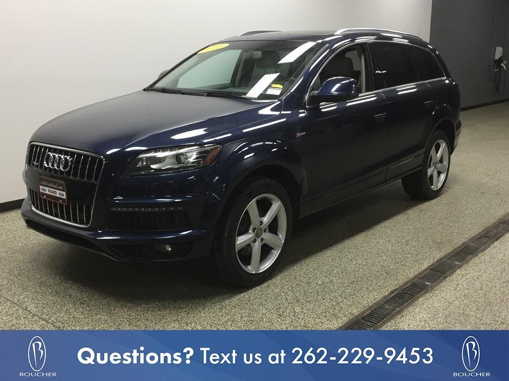 used 2015 Audi Q7 car, priced at $17,995