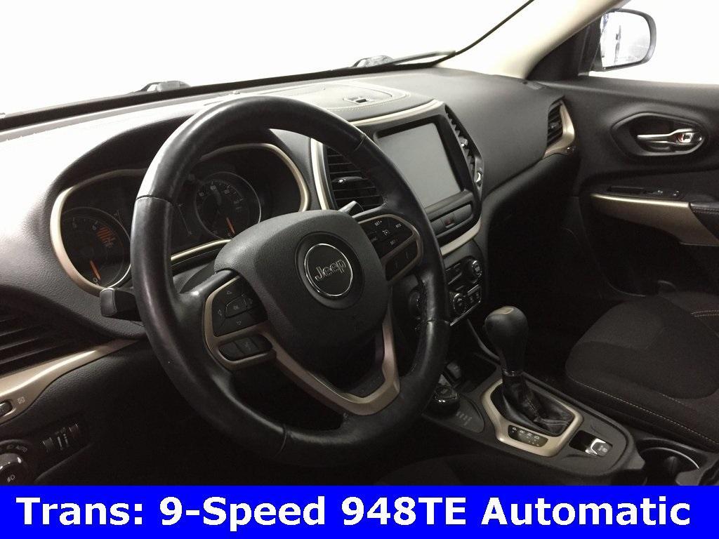used 2017 Jeep Cherokee car, priced at $16,615