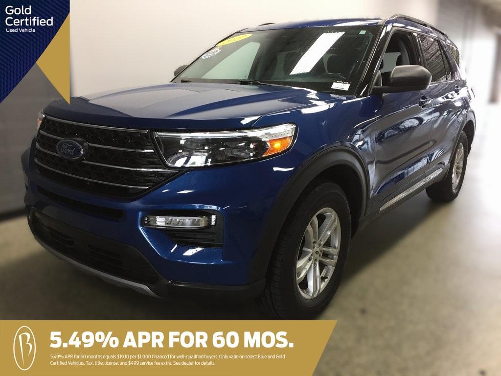 used 2022 Ford Explorer car, priced at $31,695