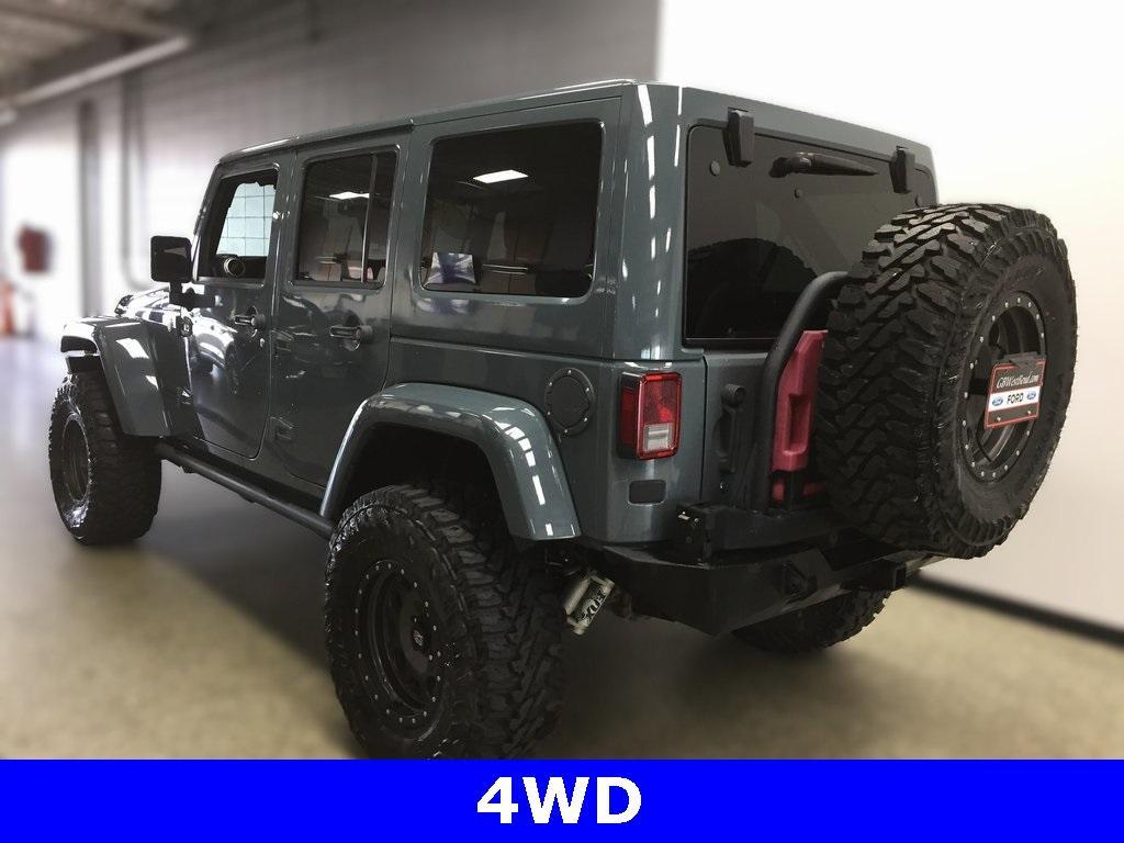 used 2015 Jeep Wrangler Unlimited car, priced at $23,495
