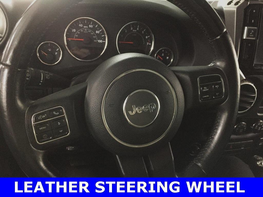 used 2015 Jeep Wrangler Unlimited car, priced at $23,495