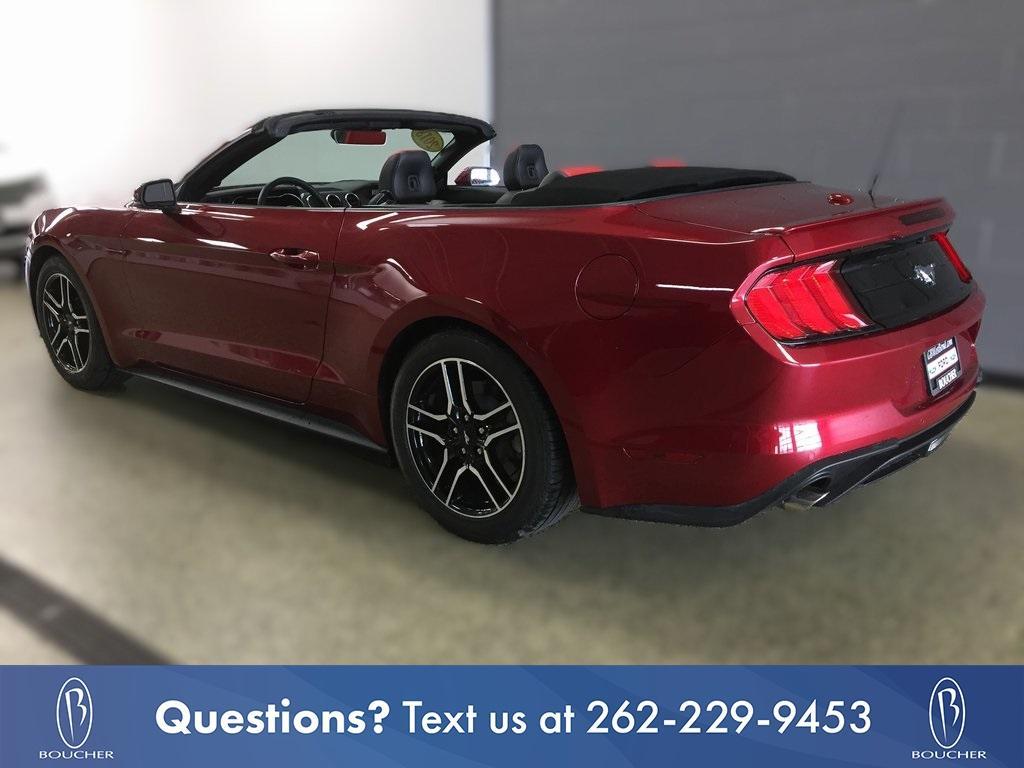 used 2018 Ford Mustang car