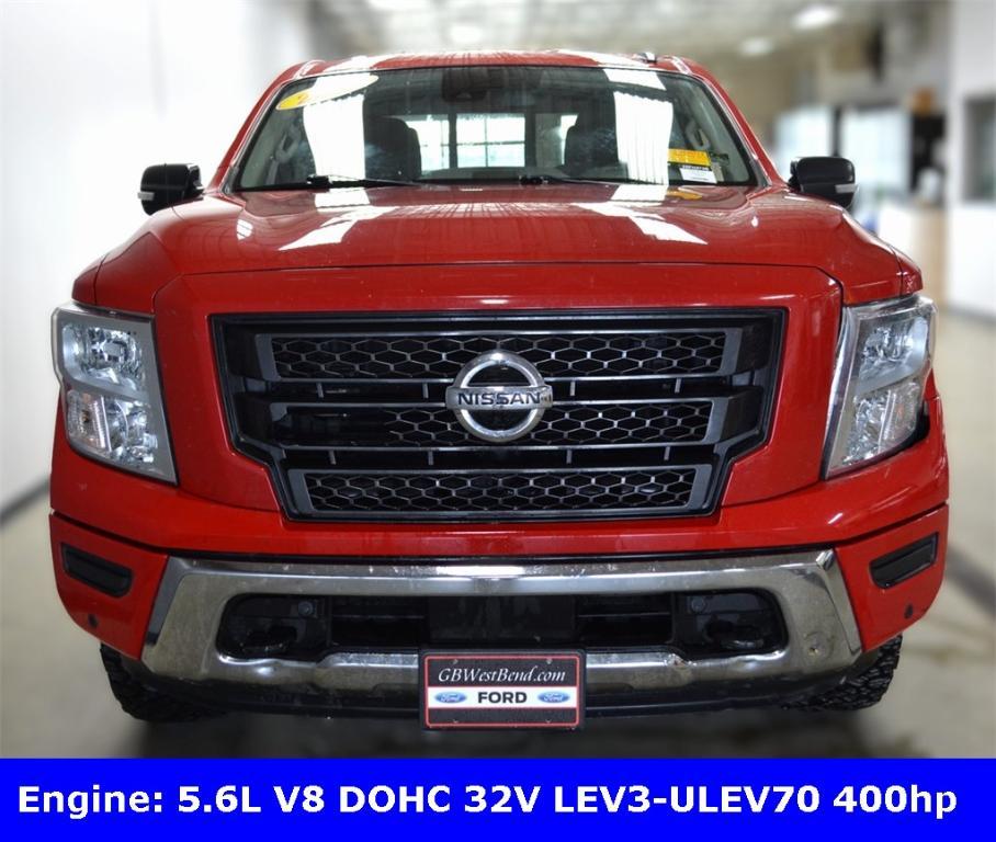 used 2020 Nissan Titan car, priced at $24,695
