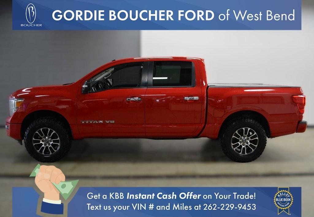 used 2020 Nissan Titan car, priced at $24,695