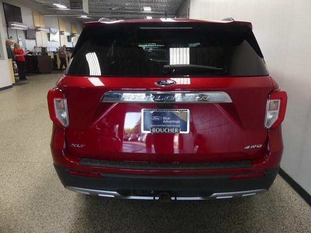 used 2021 Ford Explorer car, priced at $30,895