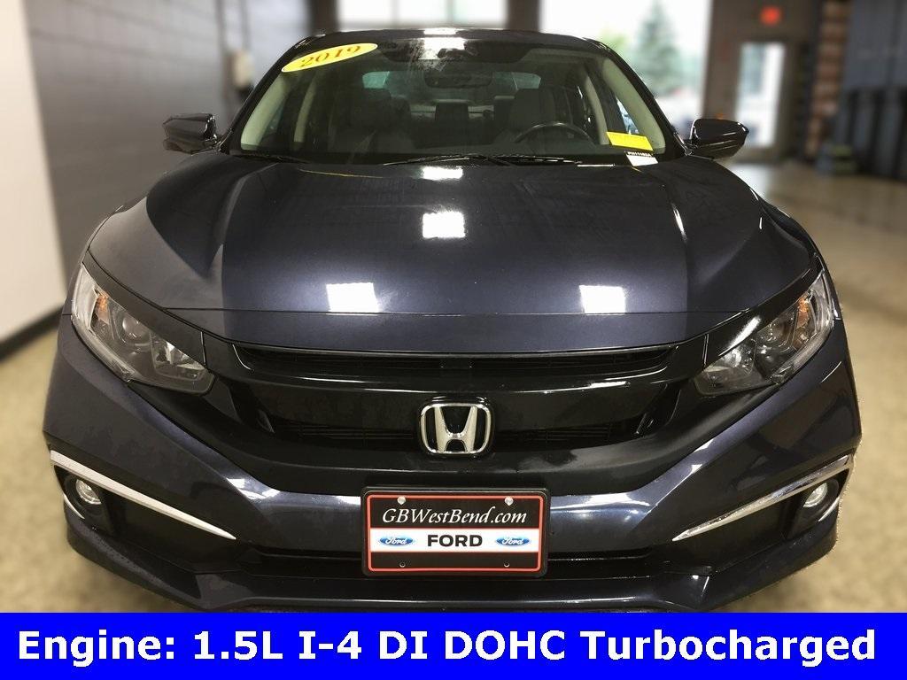 used 2019 Honda Civic car, priced at $22,495