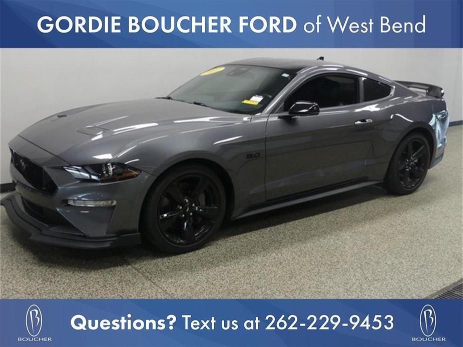 used 2021 Ford Mustang car, priced at $36,995