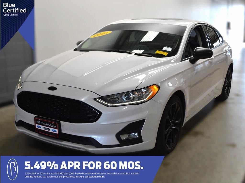 used 2020 Ford Fusion car, priced at $14,895