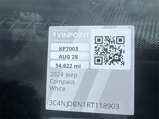 used 2024 Jeep Compass car, priced at $22,991