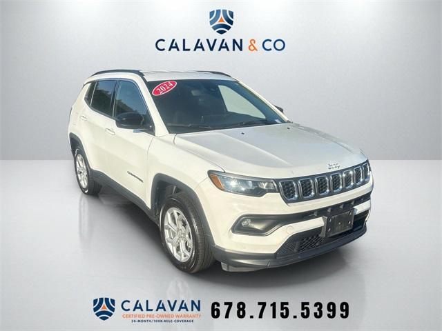 used 2024 Jeep Compass car, priced at $20,350