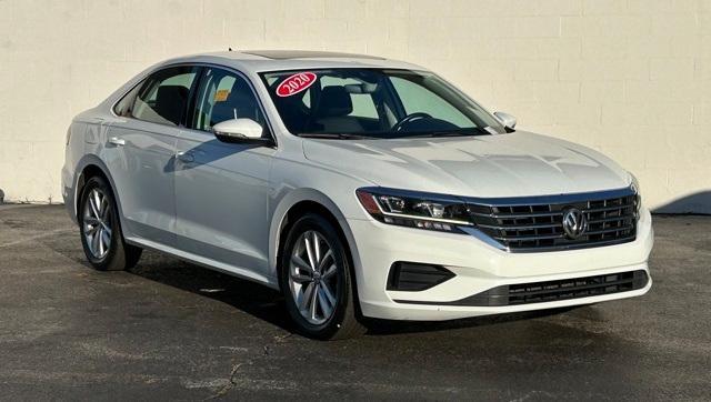 used 2020 Volkswagen Passat car, priced at $17,726