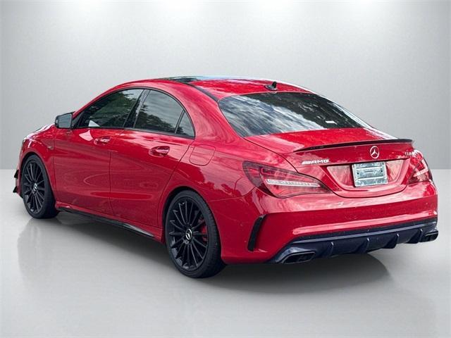 used 2018 Mercedes-Benz AMG CLA 45 car, priced at $26,991