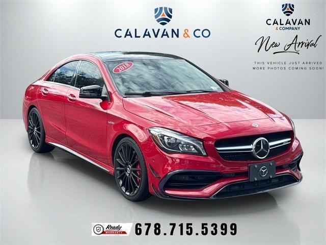 used 2018 Mercedes-Benz AMG CLA 45 car, priced at $26,991