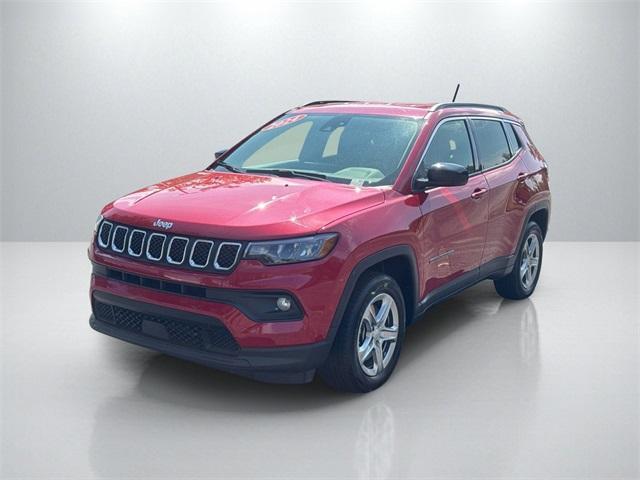 used 2024 Jeep Compass car, priced at $20,150