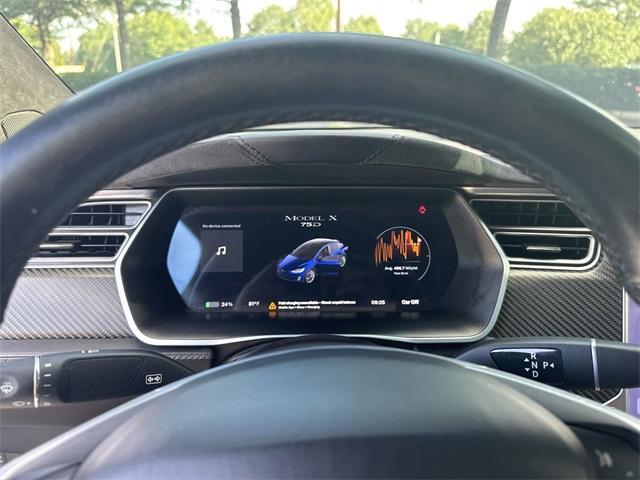 used 2017 Tesla Model X car, priced at $24,991