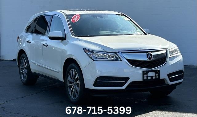 used 2016 Acura MDX car, priced at $19,675