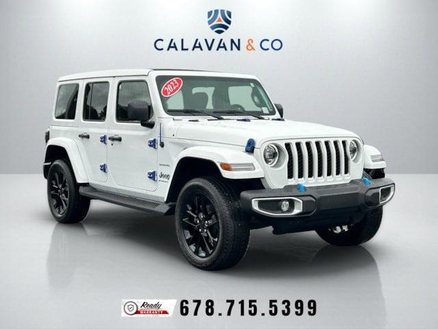 used 2023 Jeep Wrangler 4xe car, priced at $37,000