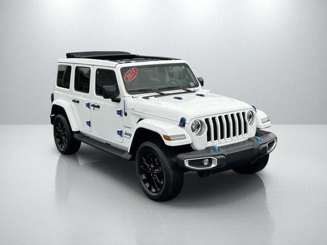 used 2023 Jeep Wrangler 4xe car, priced at $37,000