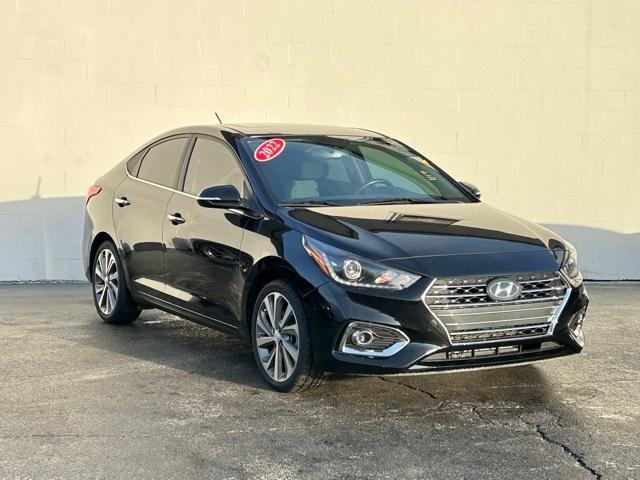 used 2022 Hyundai Accent car, priced at $20,000