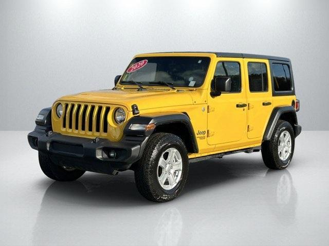 used 2020 Jeep Wrangler Unlimited car, priced at $29,491