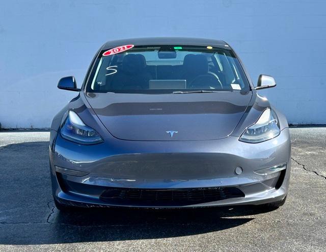 used 2021 Tesla Model 3 car, priced at $27,000