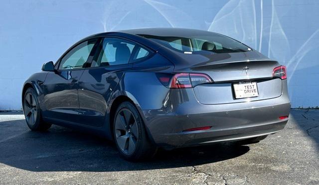 used 2021 Tesla Model 3 car, priced at $27,000