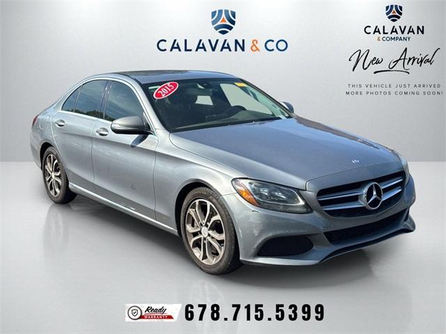 used 2015 Mercedes-Benz C-Class car, priced at $11,991