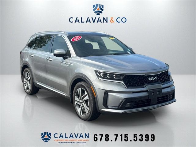 used 2022 Kia Sorento Plug-In Hybrid car, priced at $34,591