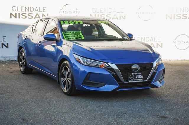 used 2021 Nissan Sentra car, priced at $18,522