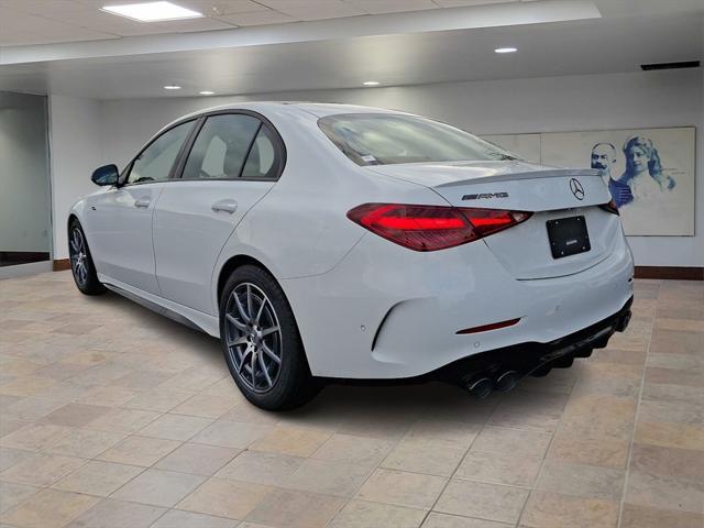 new 2025 Mercedes-Benz AMG C 43 car, priced at $71,470