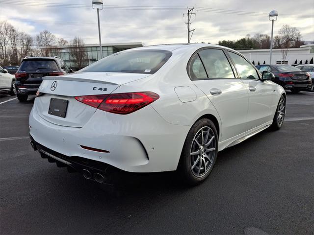 new 2025 Mercedes-Benz AMG C 43 car, priced at $71,470