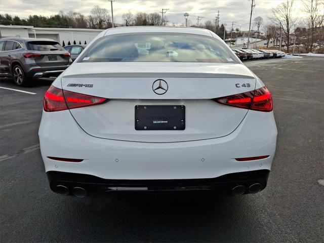 new 2025 Mercedes-Benz AMG C 43 car, priced at $71,470